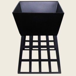 ⭐⭐Napoli sodo židinys 33 cm židiniui, juodo plieno katilo grilis⭐⭐