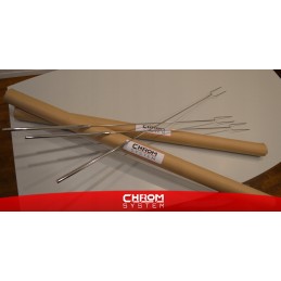 Aukščiausios kokybės nerūdijančio plieno ugnies šakės