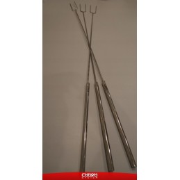 Aukščiausios kokybės nerūdijančio plieno ugnies šakės