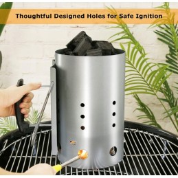 Židinys su rankena grotelių uždegimui