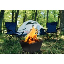 ⭐⭐Napoli sodo židinys 33 cm židiniui, juodo plieno katilo grilis⭐⭐