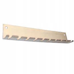 Nerūdijančio plieno laužo lazdos, 140 cm, kabykla, 10 vnt