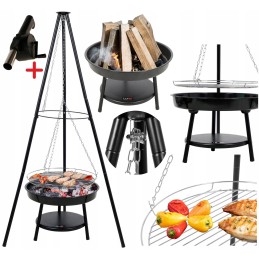 Grilis su anglimis, pakabinamas židinys, sodo trikojis, pakabinamas židinys, nemokamai