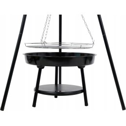 Grilis su anglimis, pakabinamas židinys, sodo trikojis, pakabinamas židinys, nemokamai