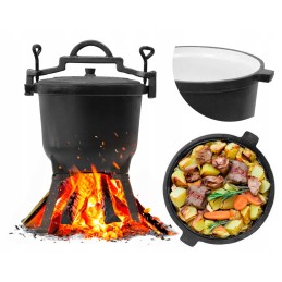 Meyerhoff stovintis emaliuotas katilas, 8l