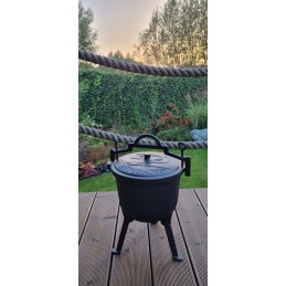 Meyerhoff stovintis emaliuotas katilas, 8l