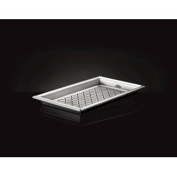 Nerūdijančio plieno keptuvė, perforuotas krepšys Napoleon griliui daržovėms