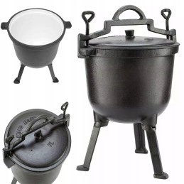 Ketaus medžioklės puodas, 7l