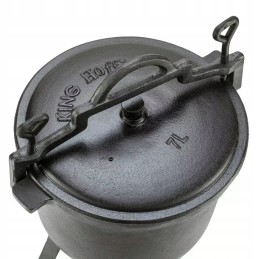 Ketaus medžioklės puodas, 7l