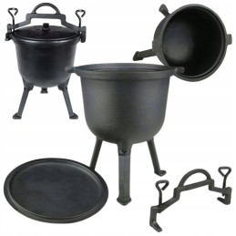 ✅ketinis katilas, stovimas medžioklės puodas, griliui, židiniui, kepiniams✅