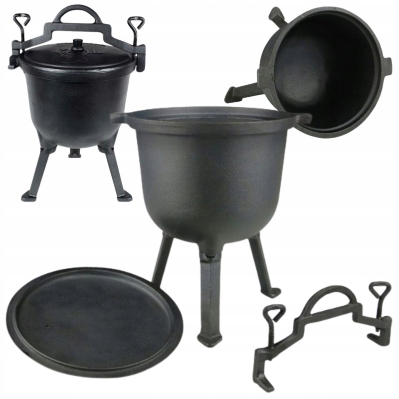 ✅ketinis katilas, stovimas medžioklės puodas, griliui, židiniui, kepiniams✅