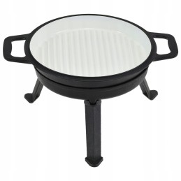 Emaliuotas ketaus puodas Rossner 3in1 5 l (mk302)