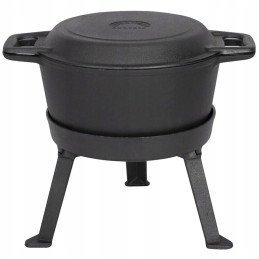 Emaliuotas ketaus puodas Rossner 3in1 5 l (mk302)