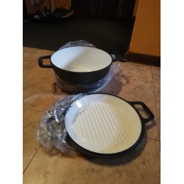 Emaliuotas ketaus puodas Rossner 3in1 5 l (mk302)