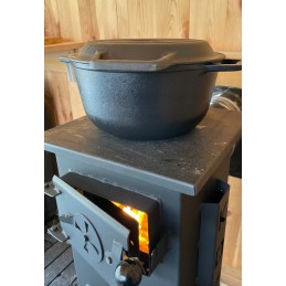 Emaliuotas ketaus puodas Rossner 3in1 5 l (mk302)