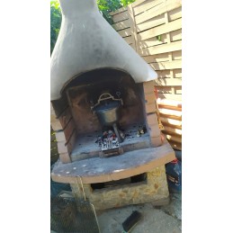 Medžioklinis katilas, ketus, emaliuotas puodas, 4 litrai