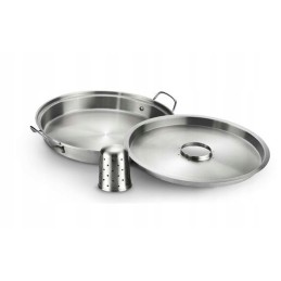 Napoleono nerūdijančio plieno vištienos kepsninė