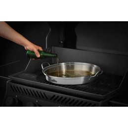 Napoleono nerūdijančio plieno vištienos kepsninė