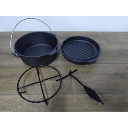 Best of BBQ ketaus puodas su griebtuvu, 25 cm