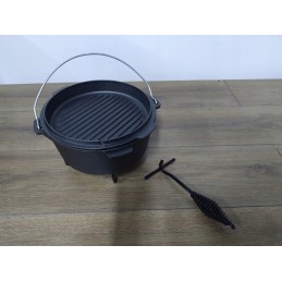 Best of BBQ ketaus puodas su griebtuvu, 25 cm