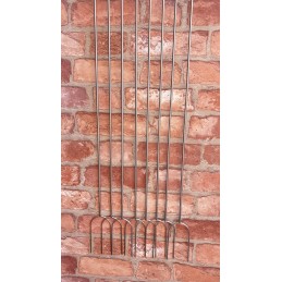 Wp šakės laužo stulpai 8 nerūdijančio plieno rankena 115