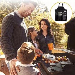 Grilio rinkinys, reikmenys, kepsninės įrankiai 42 viename