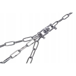 Grotelės + grandinėlė, nerūdijančio plieno grilio komplektas, skersmuo 70 cm