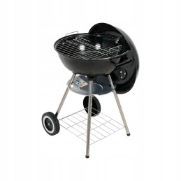 Apvalios anglies kepsninės su dangteliu, 41 cm grotelės