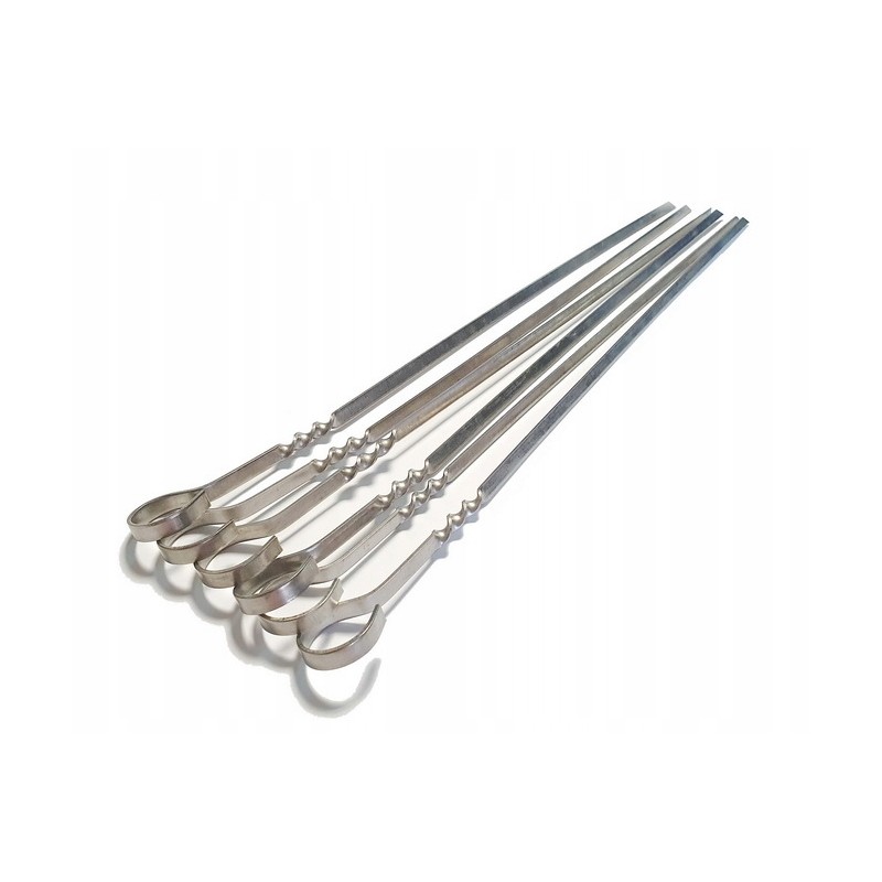 Kieto šašlyko iešmeliai papildomai 50 cm