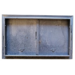 Ketaus durys, stačiakampės,