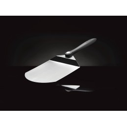 Plieninis picos kastuvas su sulankstoma rankena Napoleono kepsninės picos mentele