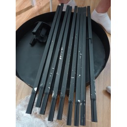 ⭐ Sodo kepsninė su anglimis, stabilus trikojis, 2 viename laužavietė ⭐