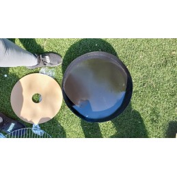 ⭐ Sodo kepsninė su anglimis, stabilus trikojis, 2 viename laužavietė ⭐