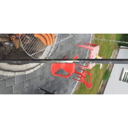 ⭐ Sodo kepsninė su anglimis, stabilus trikojis, 2 viename laužavietė ⭐