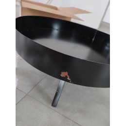 ⭐ Sodo kepsninė su anglimis, stabilus trikojis, 2 viename laužavietė ⭐