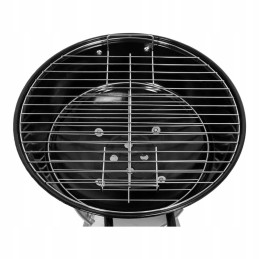 Apvalios anglies kepsninės su dangteliu, 41 cm grotelės