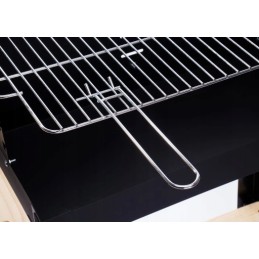 ⭐⭐Sodo anglies kepsninė ant ratų, didelė, 2 lentynos, grotelės BBQ briketams⭐⭐