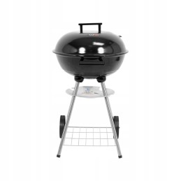 Apvalios anglies kepsninės su dangteliu, 41 cm grotelės