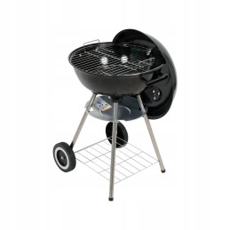 Apvalios anglies kepsninės su dangteliu, 41 cm grotelės