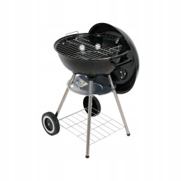 Apvalios anglies kepsninės su dangteliu, 41 cm grotelės