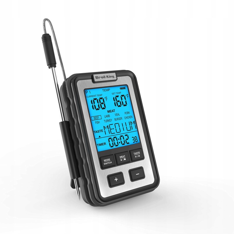 Broil king šoninio stalo termometras.