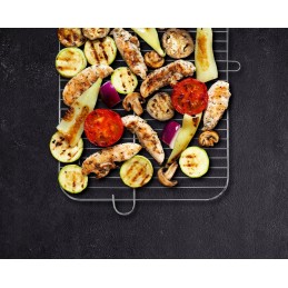 Grilio sodas su anglimis Gegužės vakaras pavasaris 48x26cm