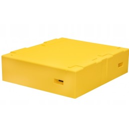 Aukštas stogelis su ventiliacija, dd, ln, ap, wl, 12 rėmų. , geltona - premium