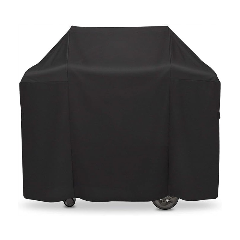 Juodas grilio dangtis 129x107x45 cm