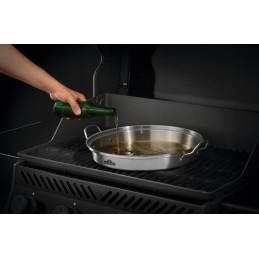 Nerūdijančio plieno vištienos kepimo stovas