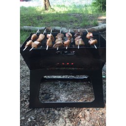 Nn21 nešiojamas, sulankstomas, turistinis sodo grilis