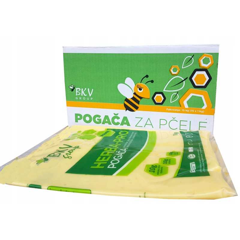 BKV bičių maisto pyragas su žolelėmis 15 x 1 kg
