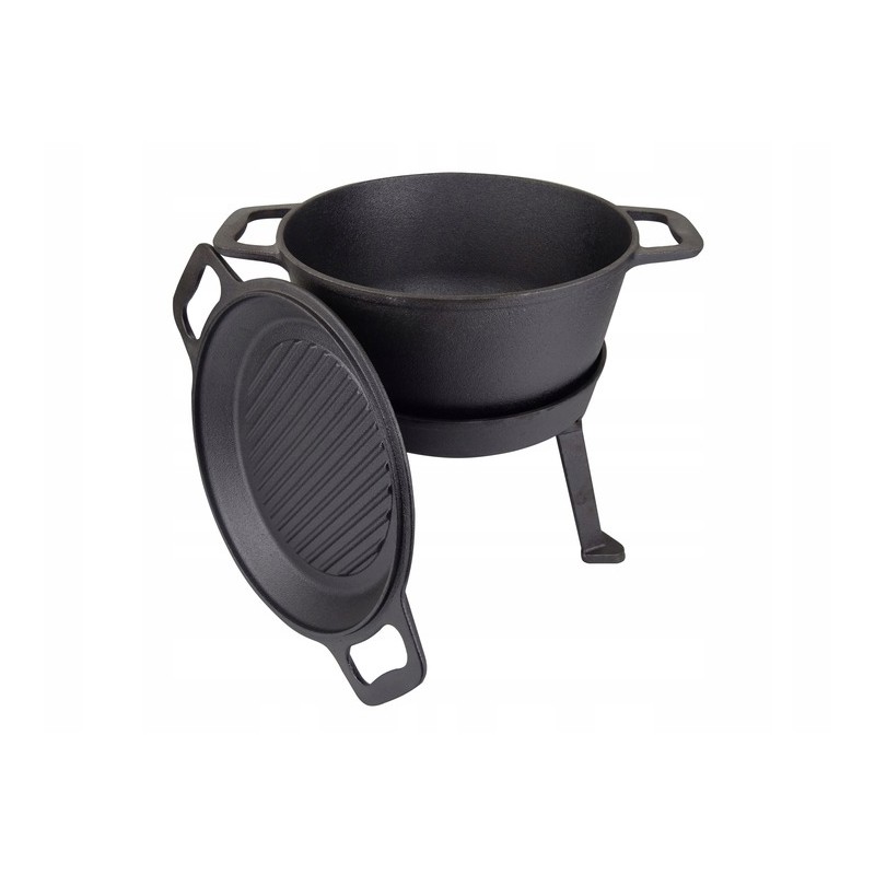 Ketaus medžioklės puodas, 8l