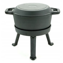 Ketaus medžioklės puodas, 8l