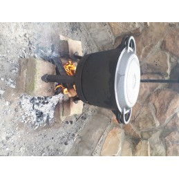 Ketaus medžioklės puodas, 8l